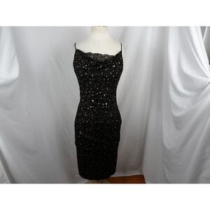 Miss Me Women Stars Black Dress Size S